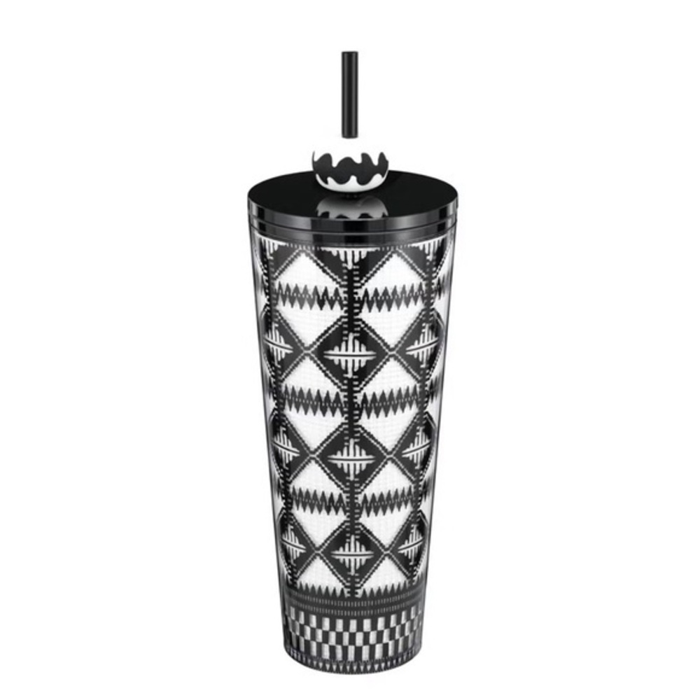 STARBUCKS Shade Akanbi Silicone topper Berber Diamond 24oz cold cup tumbler